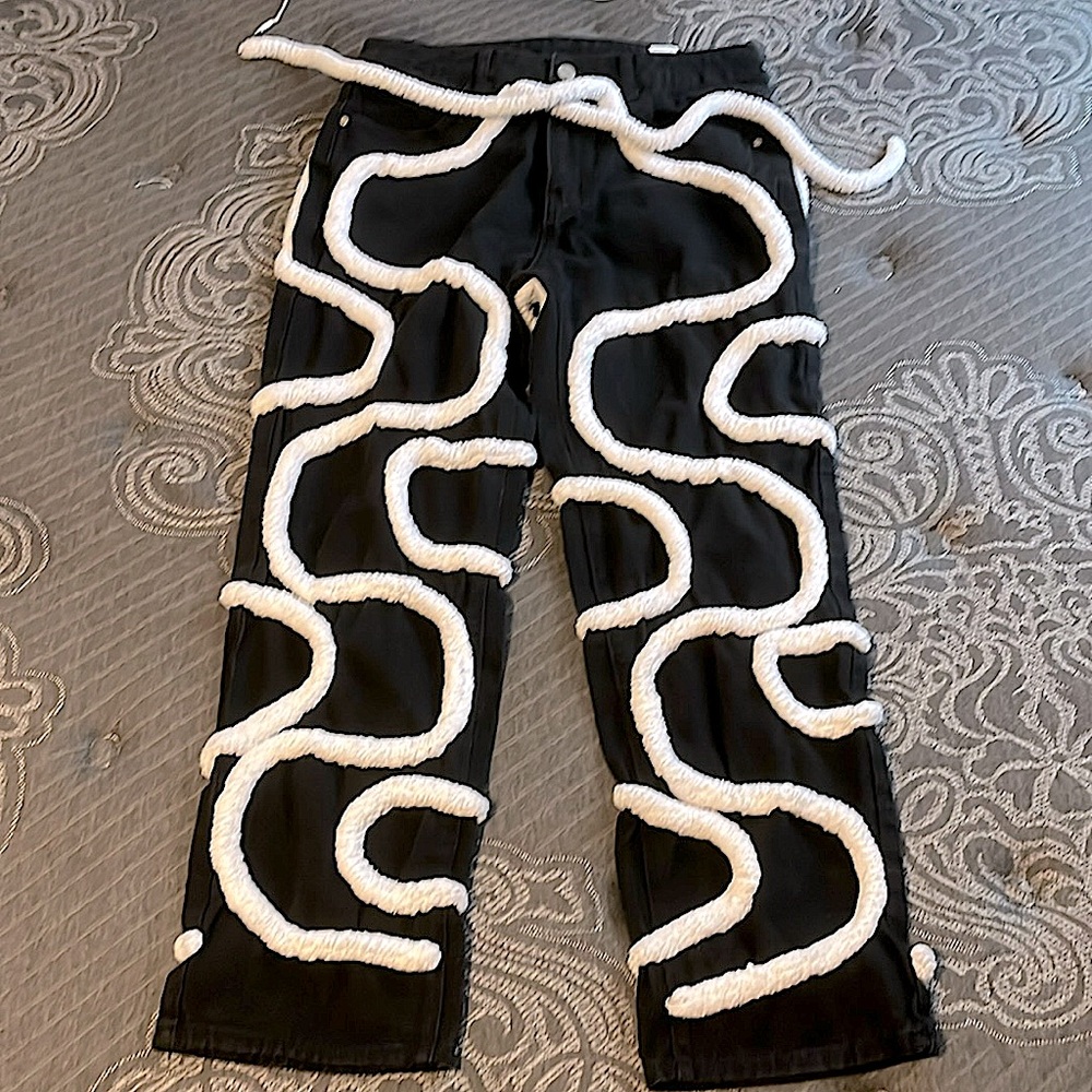 SHEIN yarn pants